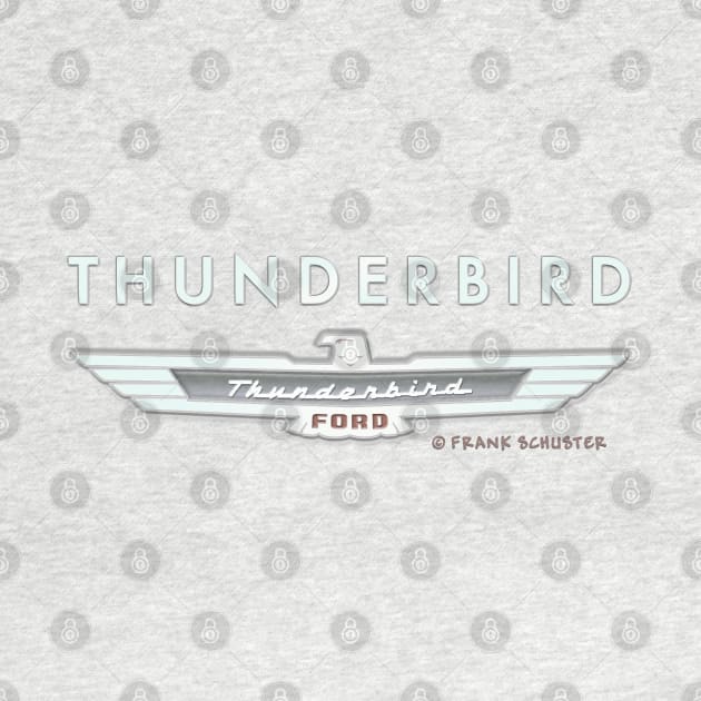 Thunderbird Emblem w Type Embossed by PauHanaDesign